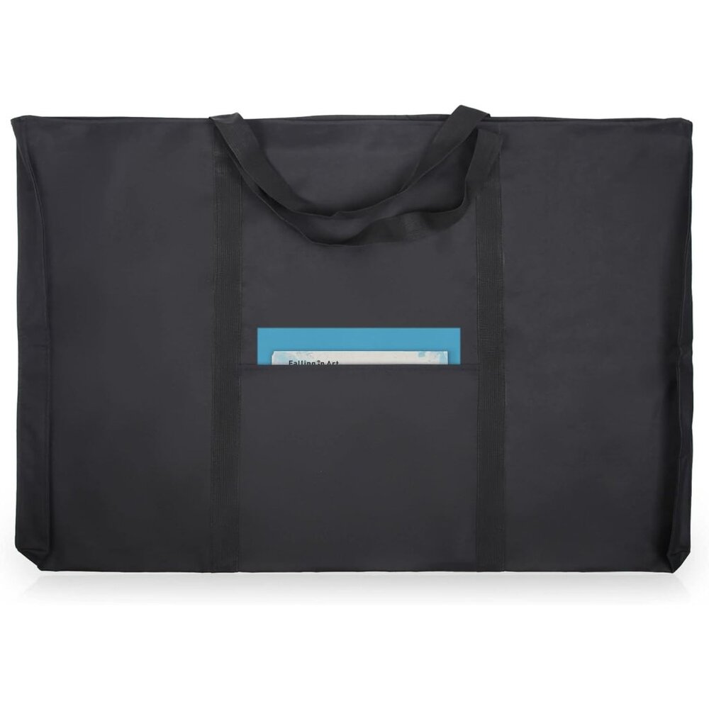 Dacron Light Weight Art Portfolio Tote Bag, 25'' x 37'' for 24'' x36'' Black Car